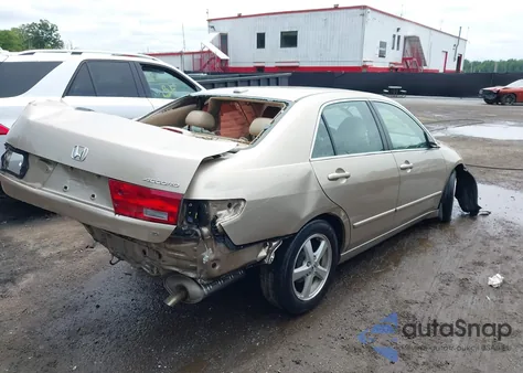 2005 Honda Accord 2.4 Ex из США, поврежденный, VIN 1HGCM56885A006160
